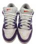 中古・古着 NIKE SB (ナイキエスビー) Nike SB Dunk Low Pro ISO Orange Label/ローカットスニーカー パープル×ホワイト サイズ:25.5：6000円