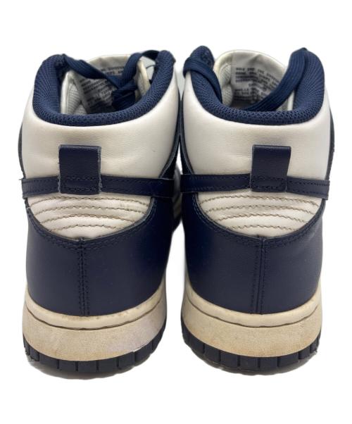 NIKE（ナイキ）NIKE (ナイキ) Nike Dunk High /ハイカットスニーカー ネイビー×ホワイト サイズ:25.5の古着・服飾アイテム