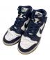 NIKE（ナイキ）の古着「Nike Dunk High /ハイカットスニーカー」｜ネイビー×ホワイト