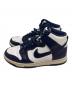 NIKE (ナイキ) Nike Dunk High /ハイカットスニーカー ネイビー×ホワイト サイズ:25.5：5000円