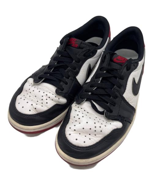 NIKE（ナイキ）NIKE (ナイキ) ローカットスニーカー レッド×ホワイト×ブラック サイズ:25.5の古着・服飾アイテム
