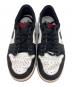 中古・古着 NIKE (ナイキ) ローカットスニーカー レッド×ホワイト×ブラック サイズ:25.5：5000円
