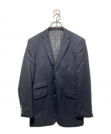 BURBERRY BLACK LABEL（バーバリーブラックレーベル）の古着「テーラードジャケット」｜ネイビー