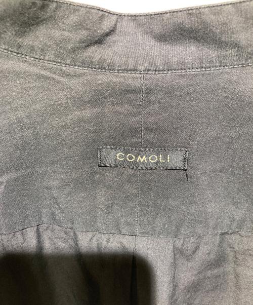 COMOLI（コモリ）COMOLI (コモリ) 19SS コットン バンドカラーシャツ グレー サイズ:1の古着・服飾アイテム