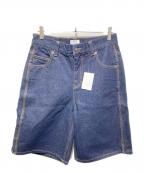 BLESSUブレスユー）の古着「BU BAGGY DENIM SHORTS/デニムパンツ」｜インディゴ