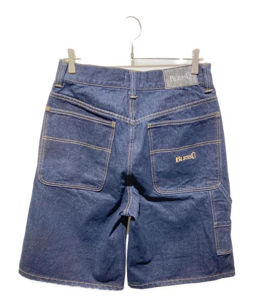 BLESSU（ブレスユー）BLESSU (ブレスユー) BU BAGGY DENIM SHORTS/デニムパンツ インディゴ サイズ:Ｍの古着・服飾アイテム