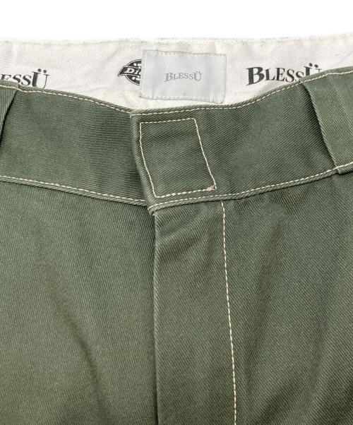 Dickies（ディッキーズ）Dickies (ディッキーズ) BLESSU (ブレスユー) BU BAGGY TROUSERS/ワークパンツ カーキ サイズ:Mの古着・服飾アイテム