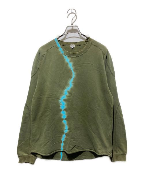 Paul Smith London（ポールスミスロンドン）Paul Smith London (ポールスミスロンドン) ラグランスウェット グリーン サイズ:Mの古着・服飾アイテム