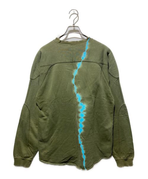Paul Smith London（ポールスミスロンドン）Paul Smith London (ポールスミスロンドン) ラグランスウェット グリーン サイズ:Mの古着・服飾アイテム