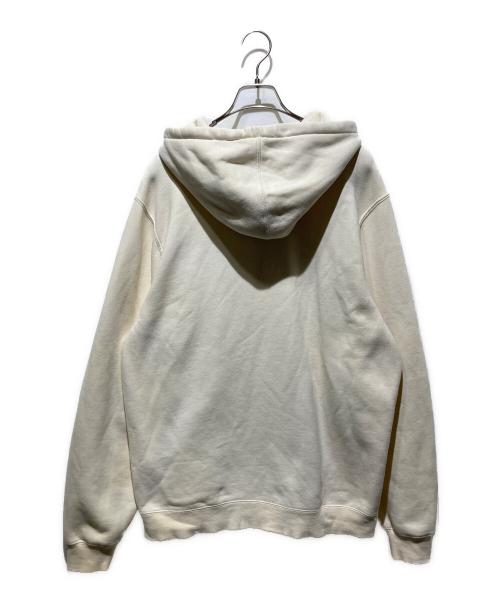 stussy（ステューシー）stussy (ステューシー) ストックロゴプリントパーカー アイボリー サイズ:Mの古着・服飾アイテム