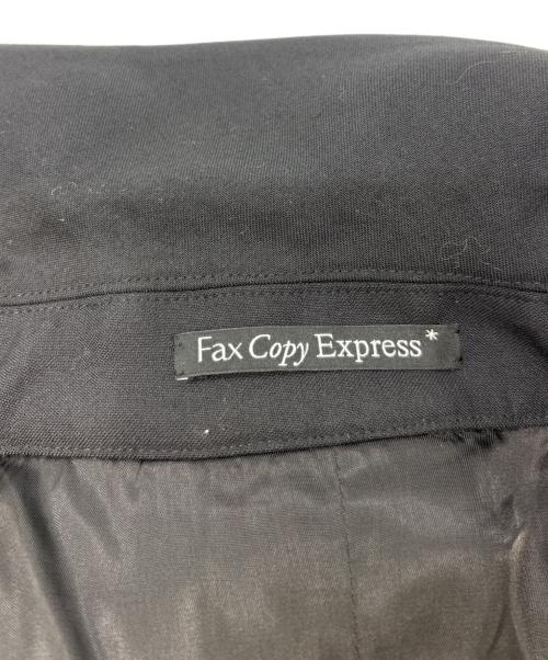 Fax copy Express（ファックス コピー エクスプレス）Fax copy Express (ファックス コピー エクスプレス) boxer jacket ブラック サイズ:ＸＳの古着・服飾アイテム