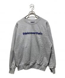 thisisneverthat（ディスイズネバーザット）の古着「ロゴスウェット」｜グレー