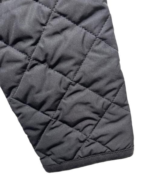 Traditional Weatherwear（トラディショナルウェザーウェア）Traditional Weatherwear (トラディショナルウェザーウェア) ノーカラーキルティングコート ブラック サイズ:32の古着・服飾アイテム