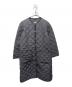Traditional Weatherwear（トラディショナルウェザーウェア）の古着「ノーカラーキルティングコート」｜ブラック