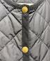 中古・古着 Traditional Weatherwear (トラディショナルウェザーウェア) ノーカラーキルティングコート ブラック サイズ:32：12000円