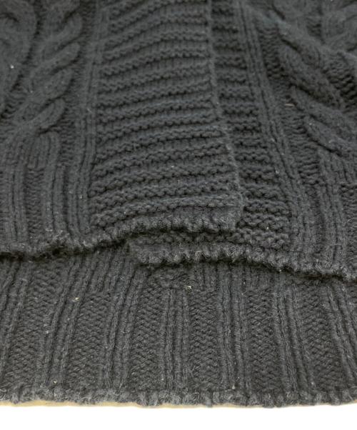 BLUE LABEL CRESTBRIDGE（ブルーレーベルクレストブリッジ）BLUE LABEL CRESTBRIDGE (ブルーレーベルクレストブリッジ) 厚手カーディガン ネイビー サイズ:38の古着・服飾アイテム