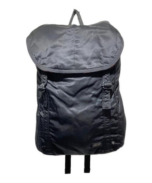 PORTER（ポーター）PORTER (ポーター) stussy (ステューシー) コラボ TANKER バックパック ブラックの古着・服飾アイテム