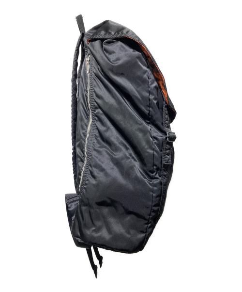 PORTER（ポーター）PORTER (ポーター) stussy (ステューシー) コラボ TANKER バックパック ブラックの古着・服飾アイテム
