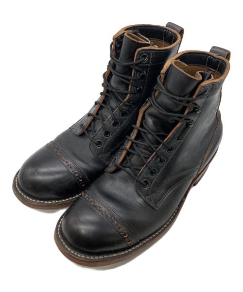 WHITE'S BOOTS（ホワイツブーツ）WHITE'S BOOTS (ホワイツブーツ) バウンティハンター ブラッククロムエクセルワークブーツ ブラック サイズ:7Eの古着・服飾アイテム
