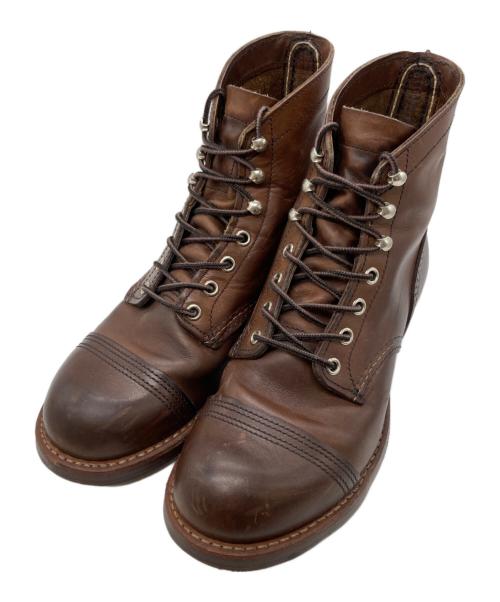 RED WING（レッドウィング）RED WING (レッドウィング) Iron Ranger ブラウン サイズ:UK6の古着・服飾アイテム