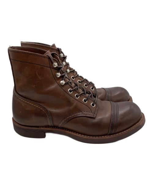RED WING（レッドウィング）RED WING (レッドウィング) Iron Ranger ブラウン サイズ:UK6の古着・服飾アイテム