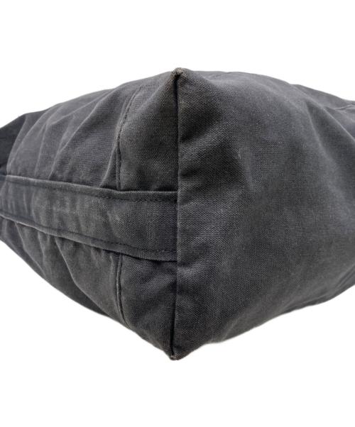 COMME des GARCONS HOMME（コムデギャルソン オム）COMME des GARCONS HOMME (コムデギャルソン オム) コットンキャンバス 製品洗いトートバッグ ブラックの古着・服飾アイテム