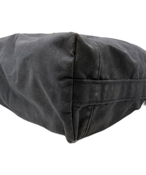 COMME des GARCONS HOMME（コムデギャルソン オム）COMME des GARCONS HOMME (コムデギャルソン オム) コットンキャンバス 製品洗いトートバッグ ブラックの古着・服飾アイテム