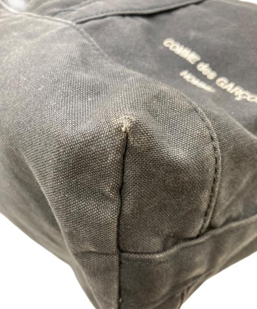 COMME des GARCONS HOMME（コムデギャルソン オム）COMME des GARCONS HOMME (コムデギャルソン オム) コットンキャンバス 製品洗いトートバッグ ブラックの古着・服飾アイテム
