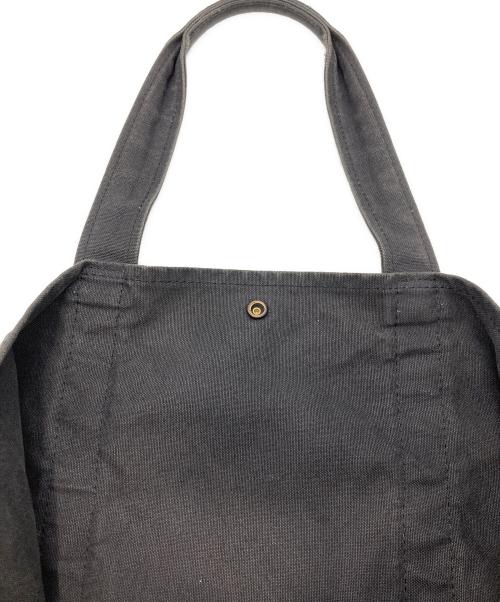 COMME des GARCONS HOMME（コムデギャルソン オム）COMME des GARCONS HOMME (コムデギャルソン オム) コットンキャンバス 製品洗いトートバッグ ブラックの古着・服飾アイテム