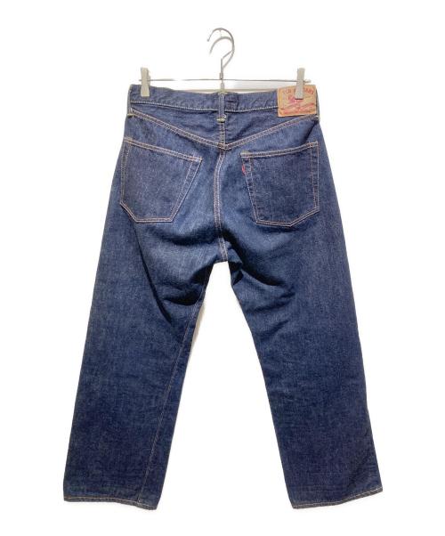 TCB jeans（ティーシービー ジーンズ）TCB JEANS (ティーシービー ジーンズ) ボタンフライデニムパンツ インディゴ サイズ:33の古着・服飾アイテム