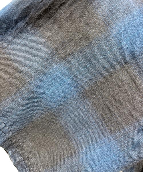 NEIGHBORHOOD（ネイバーフッド）NEIGHBORHOOD (ネイバーフッド) オンブレチェックシャツ ブルー サイズ:Ｓの古着・服飾アイテム