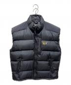 MOUNTAIN HARD WEARマウンテンハードウェア）の古着「ダウンベスト」｜ブラック