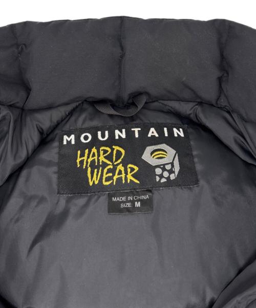MOUNTAIN HARD WEAR（マウンテンハードウェア）MOUNTAIN HARD WEAR (マウンテンハードウェア) ダウンベスト ブラック サイズ:Ｍの古着・服飾アイテム