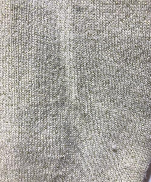 LACOSTE（ラコステ）LACOSTE (ラコステ) Snidel (スナイデル) ラメニットカーディガン グリーン サイズ:36の古着・服飾アイテム