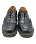 COMME des GARCONS HOMME PLUS (コムデギャルソンオムプリュス) GEORGE COX (ジョージコックス) JOHNMOORE レイヤーデザインレザーオックスフォードシューズ ブラック サイズ:8：10000円