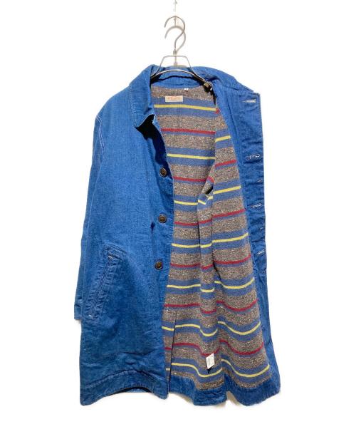 SUGAR CANE（シュガーケーン）SUGAR CANE (シュガーケーン) デニムワークコート インディゴ サイズ:Sの古着・服飾アイテム