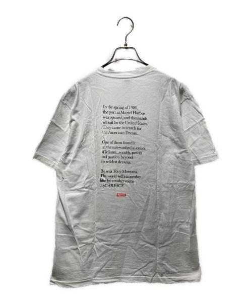 SUPREME（シュプリーム）SUPREME (シュプリーム) SCARFACE (スカーフェイス) Split Tee ホワイト サイズ:Ｍの古着・服飾アイテム