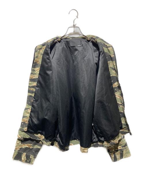 JACKROSE（ジャックローズ）JACKROSE (ジャックローズ) カモ柄ベトジャン グリーン×ブラック サイズ:Ｍの古着・服飾アイテム