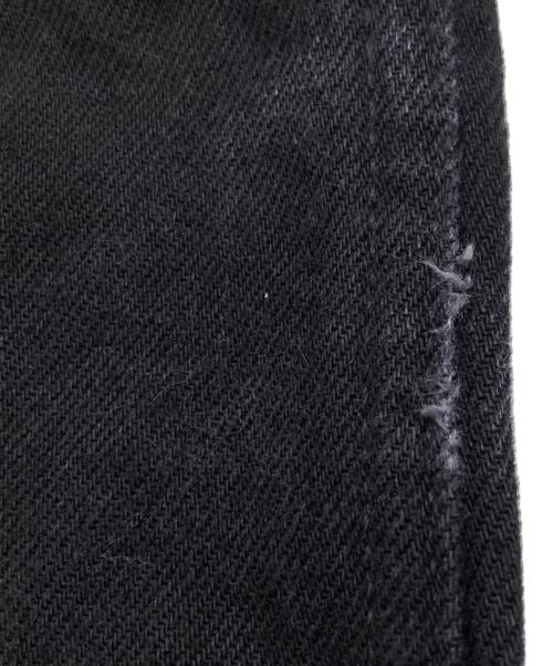 HUF（ハフ）HUF (ハフ) ステッチデニムパンツ ブラック サイズ:32の古着・服飾アイテム