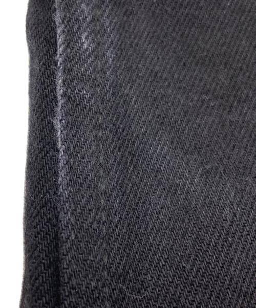 HUF（ハフ）HUF (ハフ) ステッチデニムパンツ ブラック サイズ:32の古着・服飾アイテム