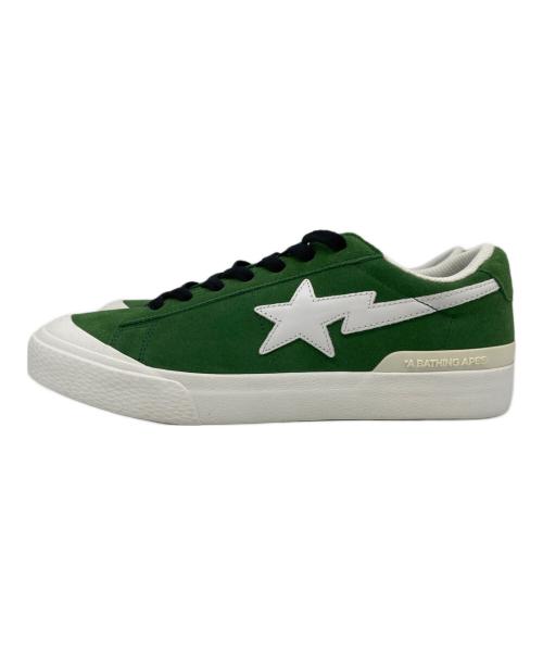 BAPESTA（ベイプスタ）BAPESTA (ベイプスタ) MAD STA ローカットスニーカー グリーン サイズ:27.5の古着・服飾アイテム