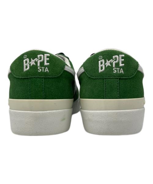 BAPESTA（ベイプスタ）BAPESTA (ベイプスタ) MAD STA ローカットスニーカー グリーン サイズ:27.5の古着・服飾アイテム