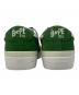 中古・古着 BAPESTA (ベイプスタ) MAD STA ローカットスニーカー グリーン サイズ:27.5：12000円