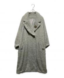 Snidel（スナイデル）の古着「シャギーコクーンコート」｜グリーン