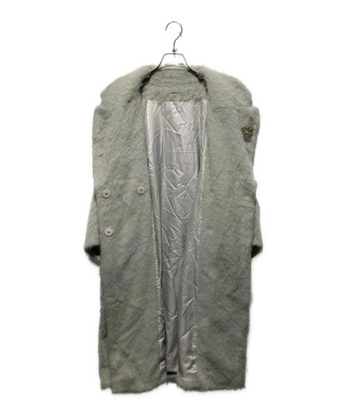 Snidel（スナイデル）Snidel (スナイデル) シャギーコクーンコート グリーンの古着・服飾アイテム