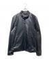 AVIREX（アヴィレックス）の古着「COMFORTABLE SINGLE RIDERS JACKET」｜ブラック