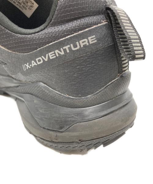 SALOMON（サロモン）SALOMON (サロモン) X-ADVENTURE GORE-TEX/ローカットスニーカー ブラック サイズ:27の古着・服飾アイテム