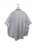 MARKA (マーカ) WORK SHIRT S/S ORGANIC COTTON OXFORD STRIPE ブルー サイズ:１：8000円