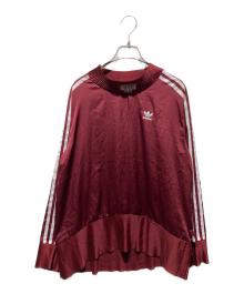adidas（アディダス）の古着「ロゴカットソー」｜レッド