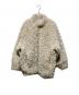 CLANE（クラネ）の古着「CURL FUR SHORT COAT」｜ホワイト